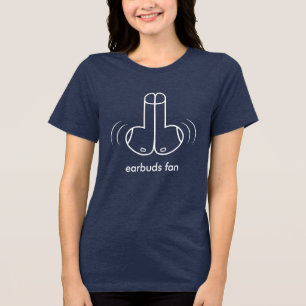T-shirt En Tri-matière Ventilateur d'oreilles, Geek, Techie Giggles, Funn