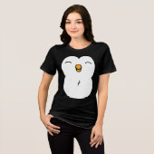 T-shirt En Tri-matière Ventre de pingouin mignon (Recto plein)