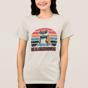 T-shirt En Tri-matière Véritable marmotte