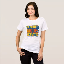 Vêtements personnalisés | MODE ENSEIGNANT : ACTIVÉ