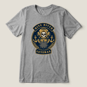 T-shirt En Tri-matière Vétéran Plongeur de Mine