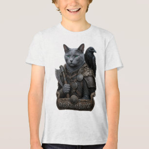 T-shirt En Tri-matière Vétéran Russian Blue Odin’s Cat