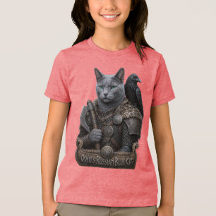 T-shirt En Tri-matière Vétéran Russian Blue Odin’s Cat