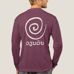 T-shirt En Tri-matière Vian von, Tourbillon tournant autour, Cercle et La