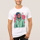 T-shirt En Tri-matière Vibe De Rue Cachée (Recto)