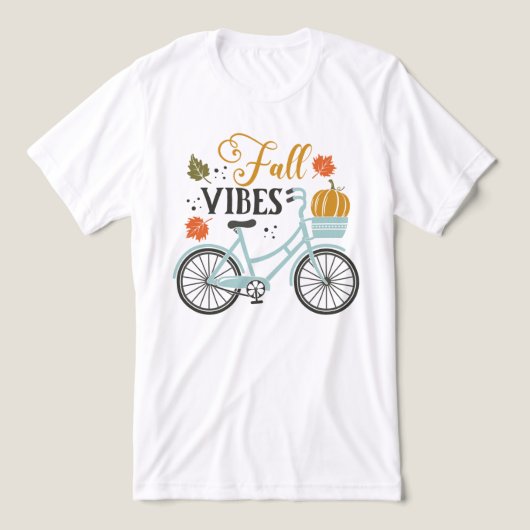 T-shirt En Tri-matière Vibes Automatiques À Vélo (Design Recto)