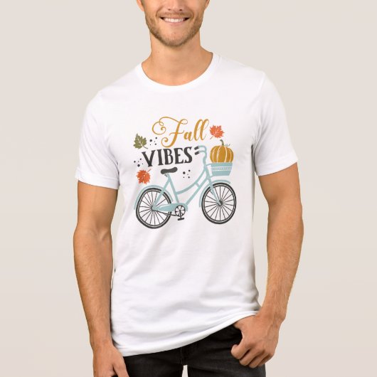 T-shirt En Tri-matière Vibes Automatiques À Vélo (Recto)