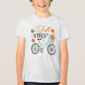 T-shirt En Tri-matière Vibes Automatiques À Vélo (Recto)