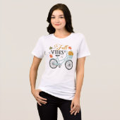 T-shirt En Tri-matière Vibes Automatiques À Vélo (Recto plein)
