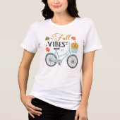 T-shirt En Tri-matière Vibes Automatiques À Vélo (Recto)