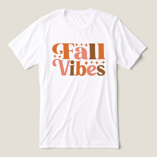 T-shirt En Tri-matière Vibes d'automne (Design Recto)