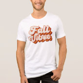 T-shirt En Tri-matière Vibes d'automne rétro (Recto)