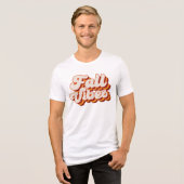 T-shirt En Tri-matière Vibes d'automne rétro (Recto plein)