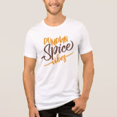 T-shirt En Tri-matière Vibes d'épices citrouilles (Recto)