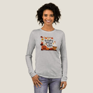 T-shirt En Tri-matière Vibes d'épices et d'automne citrouilles