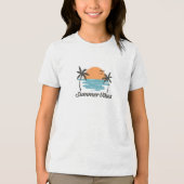 T-shirt En Tri-matière vibes d'été (Recto)