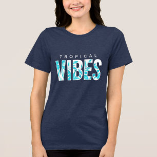 T-shirt En Tri-matière Vibes tropicales - Tee de style île