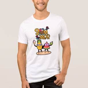 T-shirt En Tri-matière Vibrant Bonjour Été