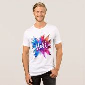 T-shirt En Tri-matière Vibrant Holi Splash Graphic Tee (Recto plein)