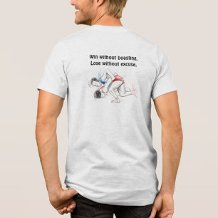 T-shirt En Tri-matière Victoire/Défaite en lutte