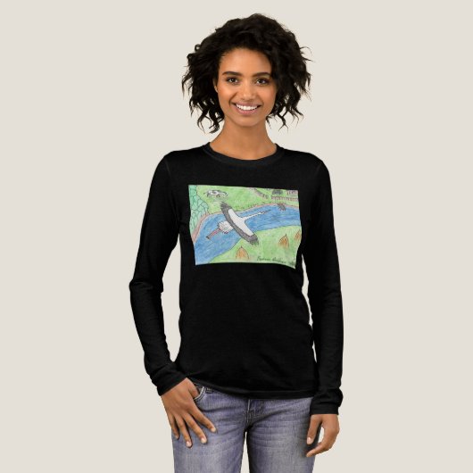 T-shirt En Tri-matière Village Vibes (Recto complet)