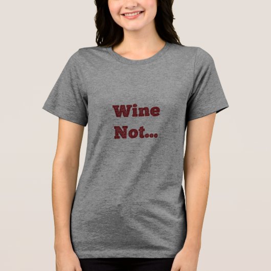 T-shirt En Tri-matière Vin Pas (Recto)