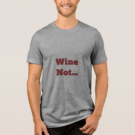 T-shirt En Tri-matière Vin Pas (Recto)