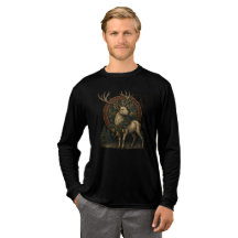 Vintage Nordique Yule Stag Hiver Solstice Pagan