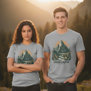T-shirt En Tri-matière Vintage Ridge Trek Explorateur à l'ancienne