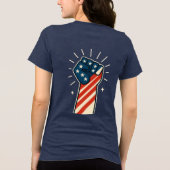 T-shirt En Tri-matière Vis Aujourd'Hui, Laisse Aller Hier (Verso)