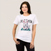 T-shirt En Tri-matière "Vis dans les miroirs" Amusants Amoureux de les ch (Recto plein)