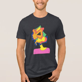 T-shirt En Tri-matière Visage de lapin