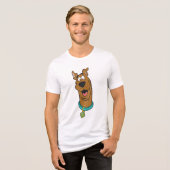 T-shirt En Tri-matière Visage souriant Scooby-Doo (Recto plein)