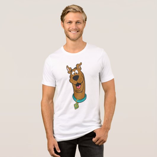 T-shirt En Tri-matière Visage souriant Scooby-Doo (Recto plein)