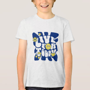 T-shirt En Tri-matière Vivez Pour Aujourd'Hui Enfants
