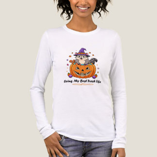 T-shirt En Tri-matière Vivre ma meilleure vie de poubelle Halloween Oposs