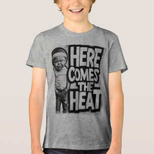 T-SHIRT EN TRI-MATIÈRE VOICI LA CHALEUR