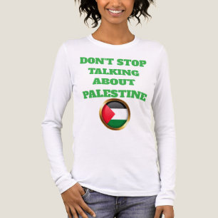T-shirt En Tri-matière Voix de la Palestine - L'humanité pleure pour la j