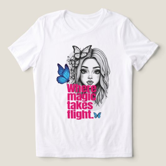 T-shirt En Tri-matière Vol enchanté (Design Recto)