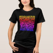 T-shirt En Tri-matière Vos informations d'analyse de code QR Personnalisé (Recto)