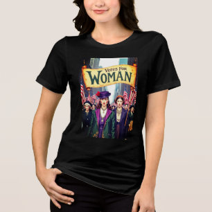 T-shirt En Tri-matière Votes Pour Le Suffrage Féminin 2025