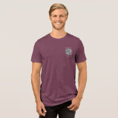 T-shirt En Tri-matière Votre code QR et votre texte personnalisé professi (Recto plein)