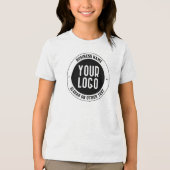 T-shirt En Tri-matière Votre logo ou votre conception d'entreprise | Text (Recto)