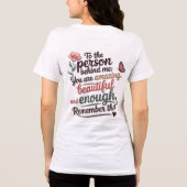 T-shirt En Tri-matière Vous comptez (Verso)