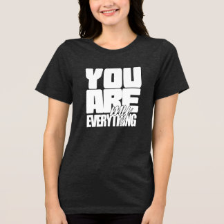 T-shirt En Tri-matière Vous êtes tout