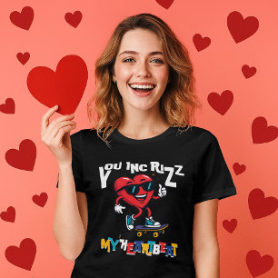 T-shirt En Tri-matière Vous Inc Rizz mon rythme cardiaque - Cœur de skate