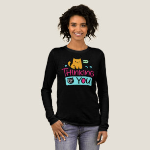 T-shirt En Tri-matière Vous penser Chat Mignon Art