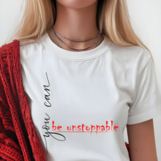 T-shirt En Tri-matière Vous pouvez être imparable - T-shirt pour femmes