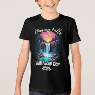 T-shirt En Tri-matière Voyage à Niagara Falls en famille pour hommes