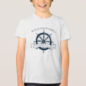 T-shirt En Tri-matière Voyage de croisière en famille sur mesure Voyage N (Recto)